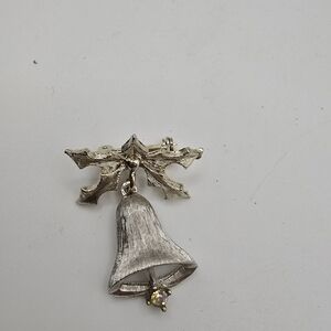 Vintage Dodds Christmas Bell Brooch